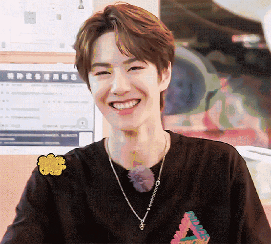 好喜欢看王一博笑啊!宝贝要天天开心96#王一博