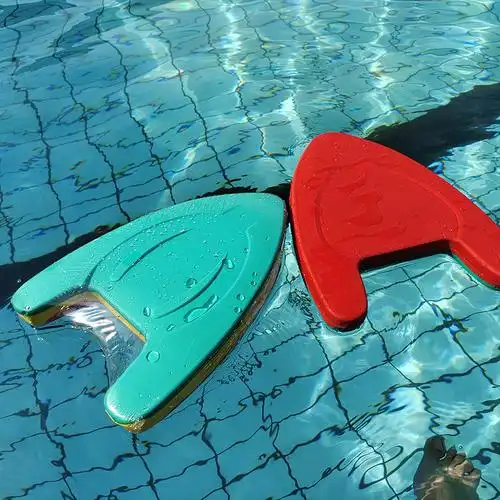 批发eva游泳助泳板 浮板 背漂 嬉水打水板 初学者游泳辅助器材