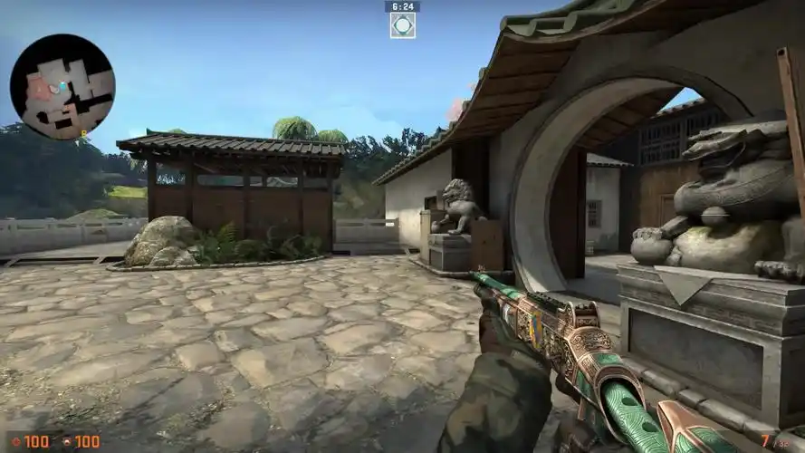 csgo创意工坊地图 中国园林jingshen