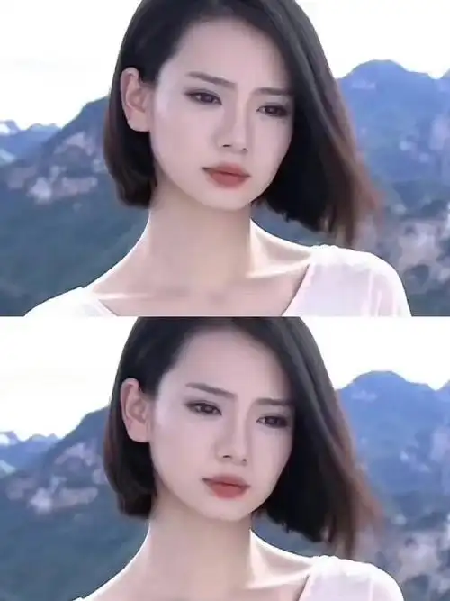 戚薇短发真的绝美