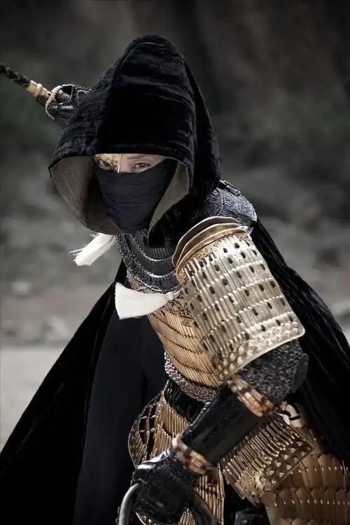 靖公主黑衣蒙面