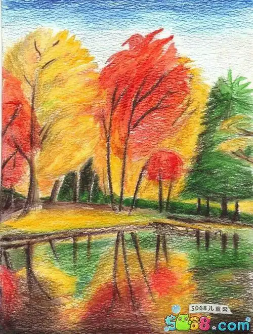 以"森林"为主题的画