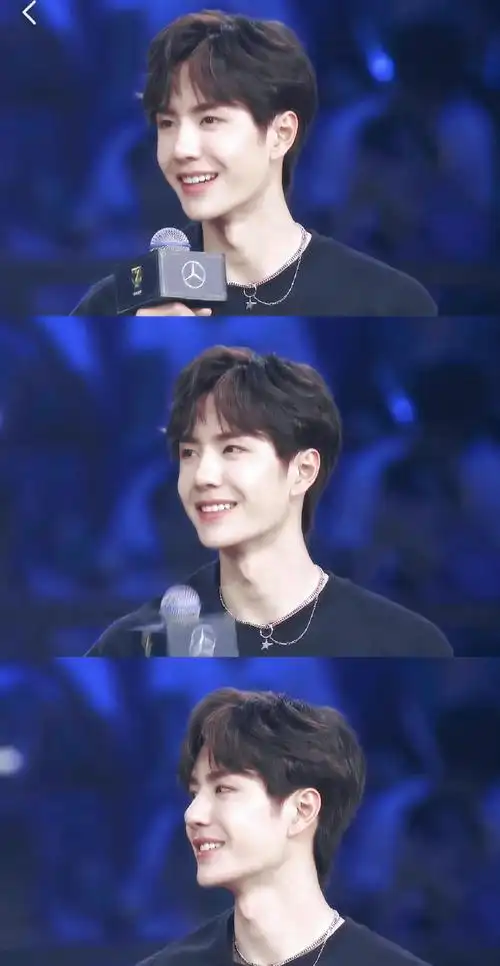 王一博#  露牙笑  不露牙笑    来组微笑96杀.