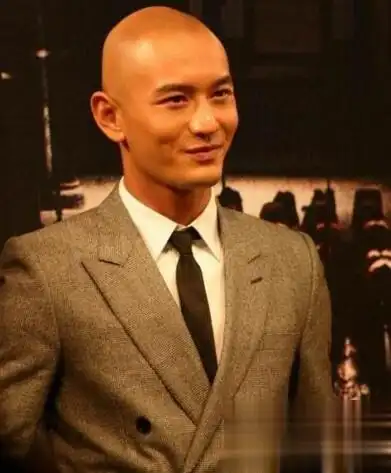 黄晓明经典短发发型最后一款真的太霸气