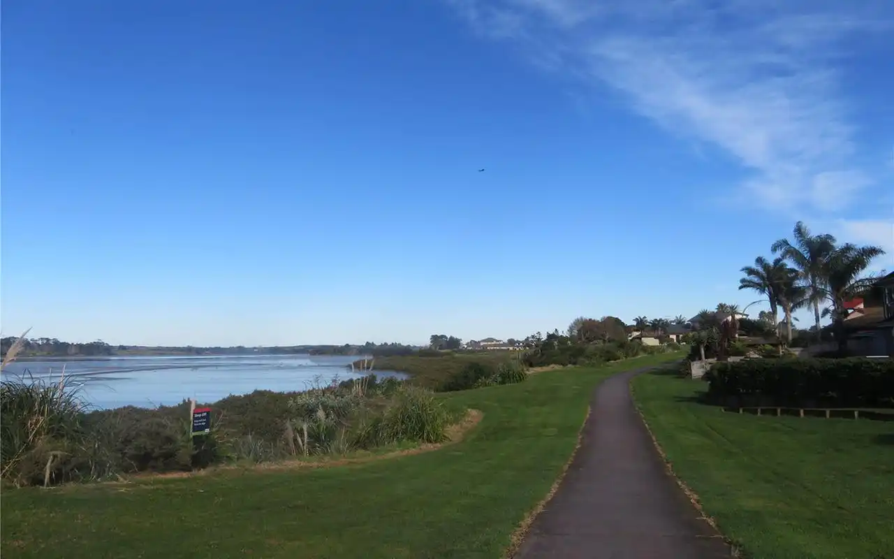 奥克兰海滨城市风光图片桌面壁纸