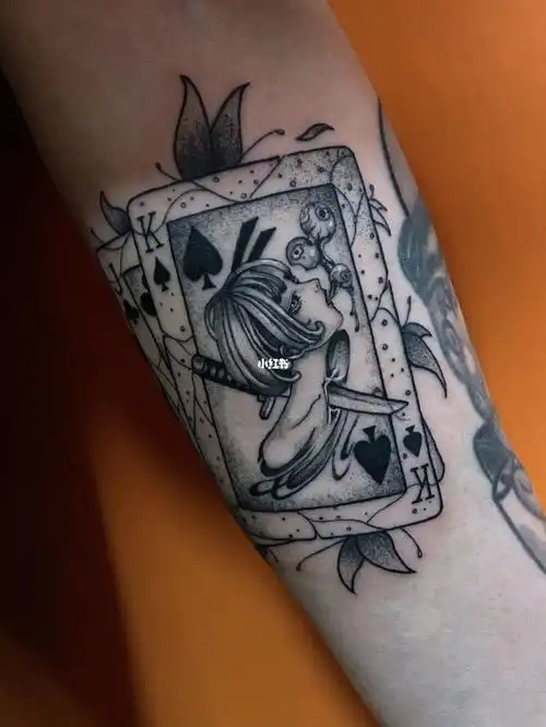 扑克纹身