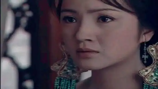 29岁的阮丹宁已经"沦落"到在《天龙八部》中出演钟灵的母亲甘宝宝