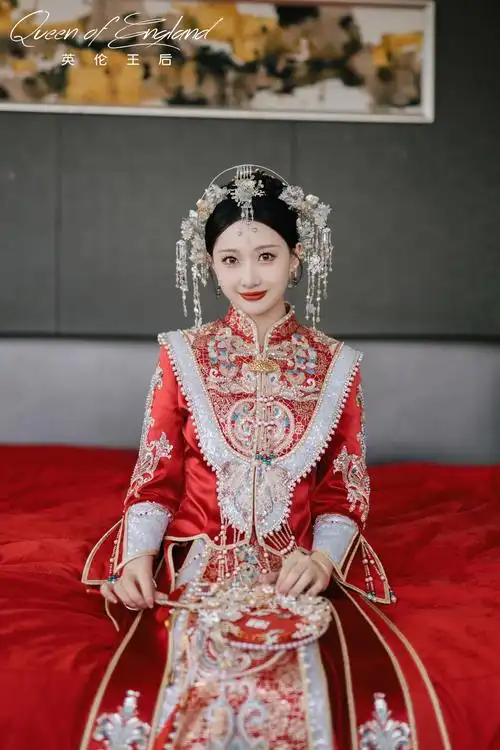 婚礼90  超喜欢新中式风格的新娘