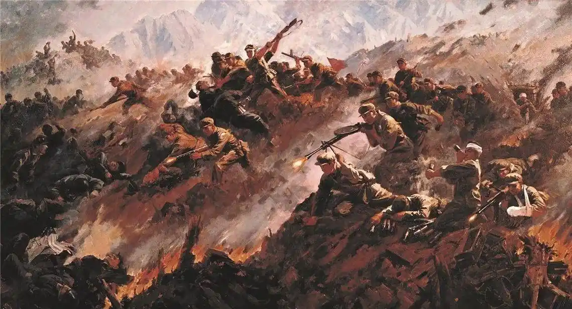 上甘岭战役有多惨烈?山头被削低两米,送进一个苹果立二等功