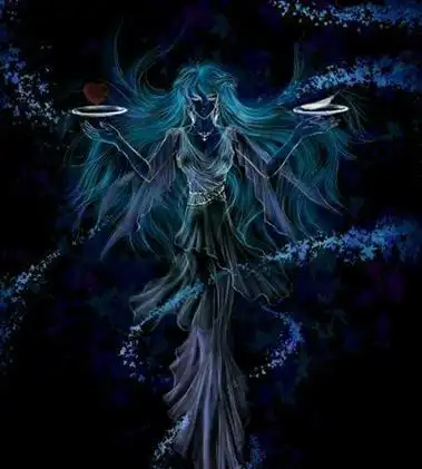 天秤座星座动漫少女图片