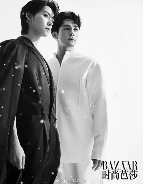 时尚芭莎三月刊##曾舜晞肖宇梁芭莎十年之约