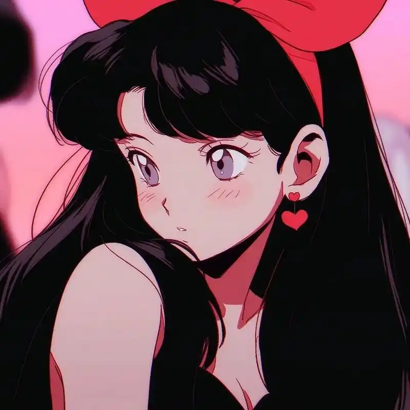 旧漫女生头像 | pink 第二组粉色系,姐妹们可以跟闺蜜一起用起来