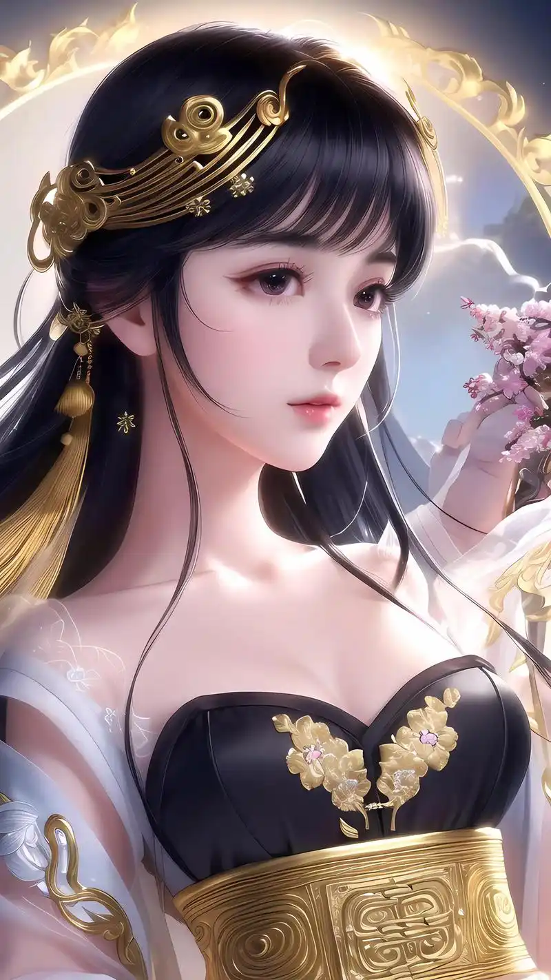 唯美古风壁纸 #欢迎取图 #图文热点来了 #古风美人 #我 - 抖音