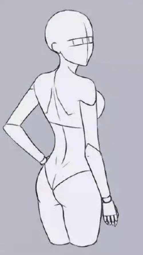 人物姿势教程参考