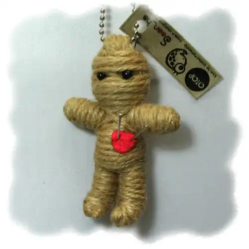 saanha正版泰国巫毒娃娃/灵性的保证/诅咒/ 插针草人/扎针