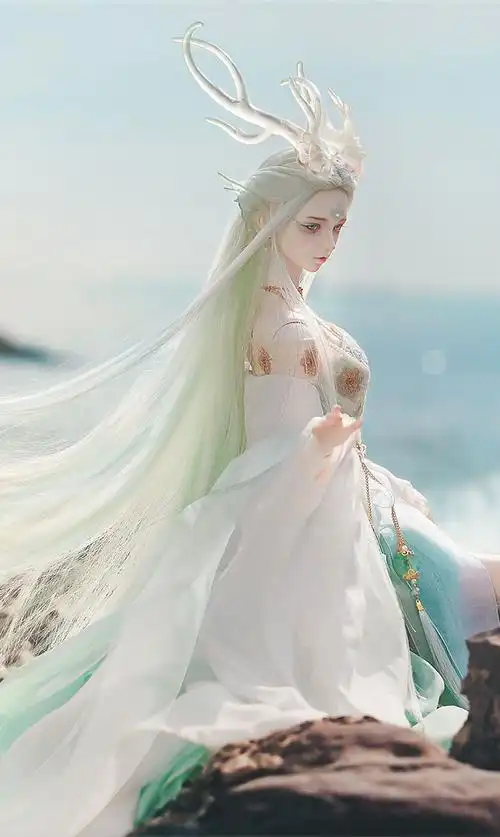 龙魂人形社上古传说上古神兽龙女3分大女古风bjd娃娃