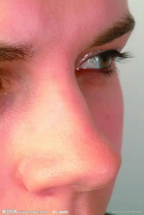 鼻子特写摄影图__女性女人_人物图库_摄影图库_昵图网nipic.com