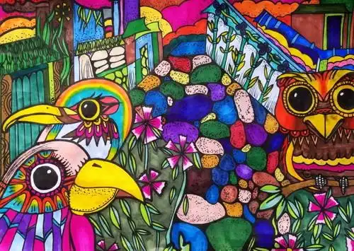 角色儿童绘画获奖