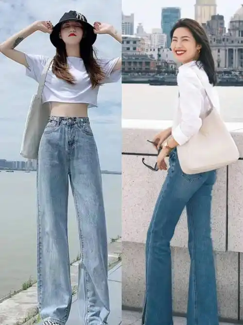 夏天要穿牛仔裤,当然首选"蓝色系",好搭配又显活力,真耐穿!