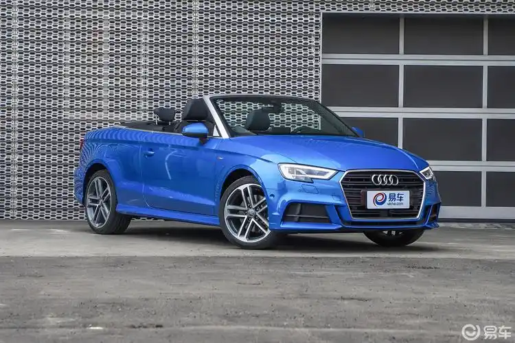【奥迪a32017款cabriolet侧前45度车头向右水平汽车图片-汽车图片大全