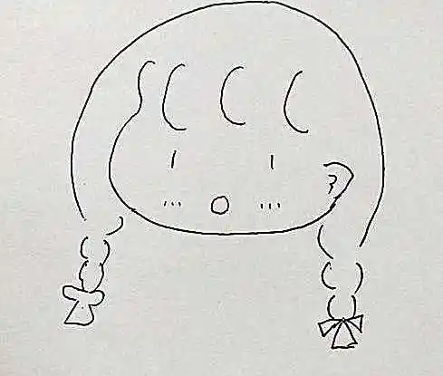 笔画简单网红数字简笔画抖音头像|火遍抖音的简笔画抖音简笔画女孩ins