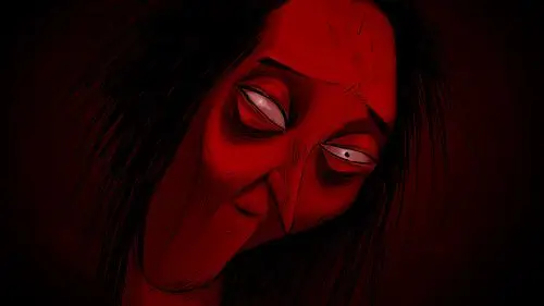 画个女鬼吓吓人