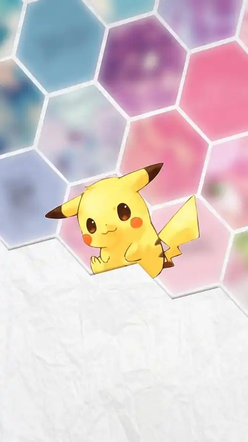 二次元萌物皮卡丘