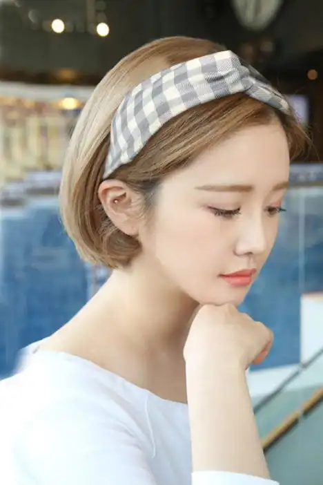 chic风束发带韩国可爱头带饰品甜美森女系ins头巾短发洗脸头饰女