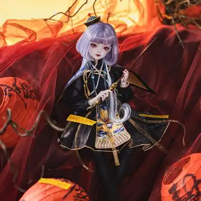 三万院长 ringdoll戒之人形 小满月僵尸装扮4分bjd娃娃女官方正版