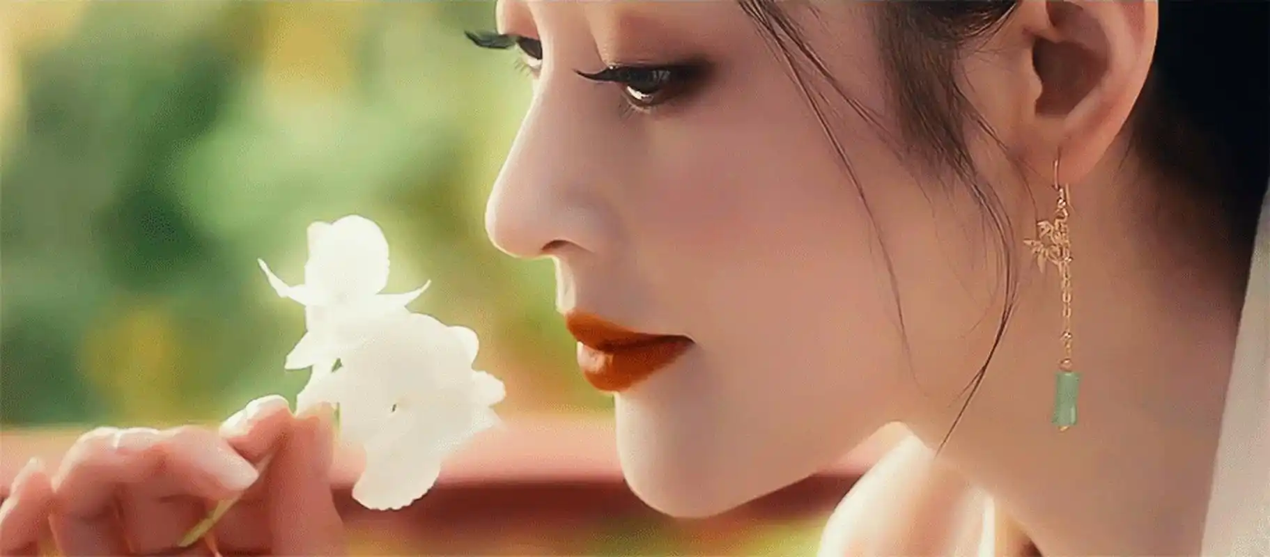 张天爱的古装温婉大气,仙气飘飘,爱啦!