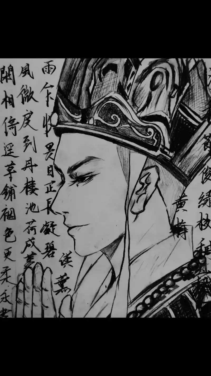 唐僧.#手绘 #画画 #素描 #西游记#唐僧女儿国 你若四眼 - 抖音