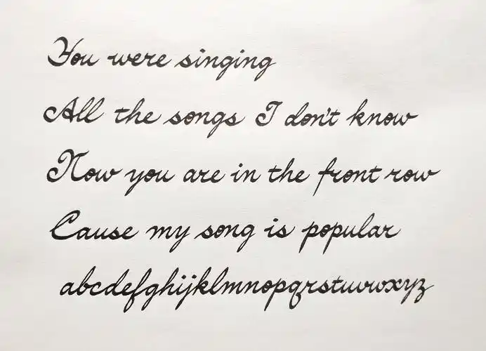 手写英文圆体|纯艺术|书法|雅治 - 原创作品 - 站酷 (zcool)