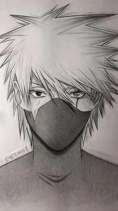 动漫人物素描简单动漫人物素描画