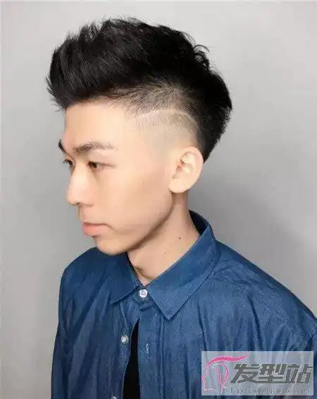 2019全新男士发型设计 短飞机头短刘海庞巴度 - 流行发型