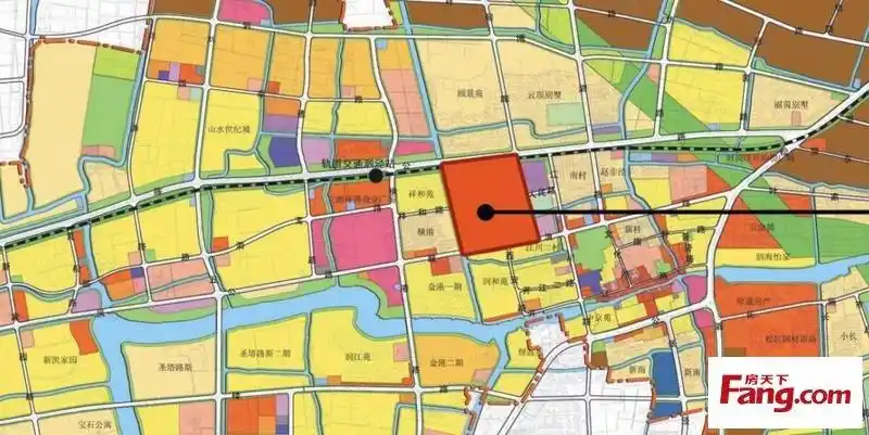 发两张泗泾的规划图