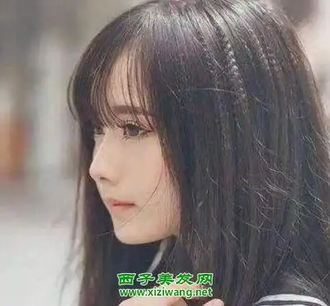 隐形烫怎么烫 女生隐形烫发型图片_烫发_西子美发网