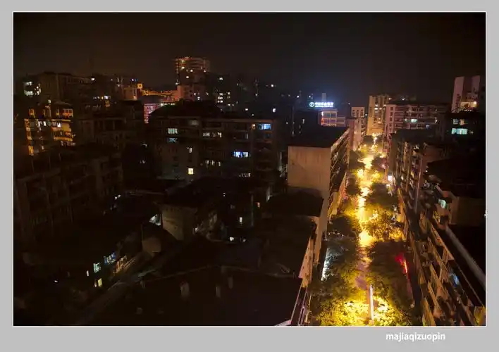 美丽渠县夜聊渠城