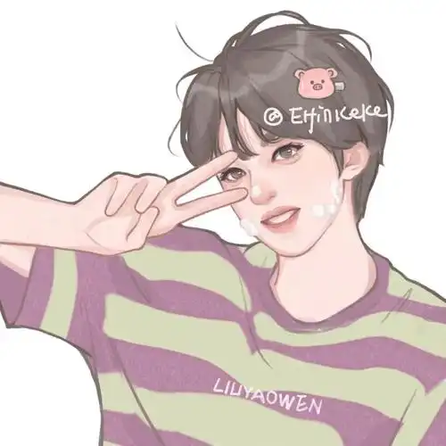 [禁r]all#客单展示  #头像约稿  #手绘头像  #卡通头像  #刘耀文