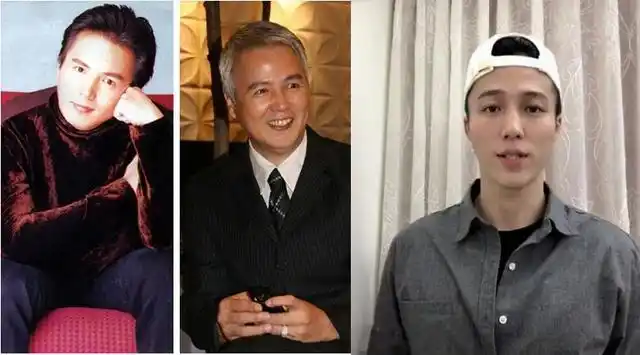 身高一米八二的他十分高大,仔细看他的眉眼长得还蛮像父亲林瑞阳的.