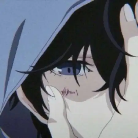 孤独黑暗头像男生动漫习惯满怀心事欲言又止的男人