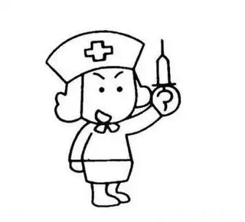 医护人员简笔画怎么画戴口罩的医生简笔画大全医护人员简笔画怎么画