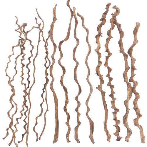 干花花瓶过江龙藤干树枝装饰树客厅餐厅橱柜壁挂装饰藤条摆件包邮