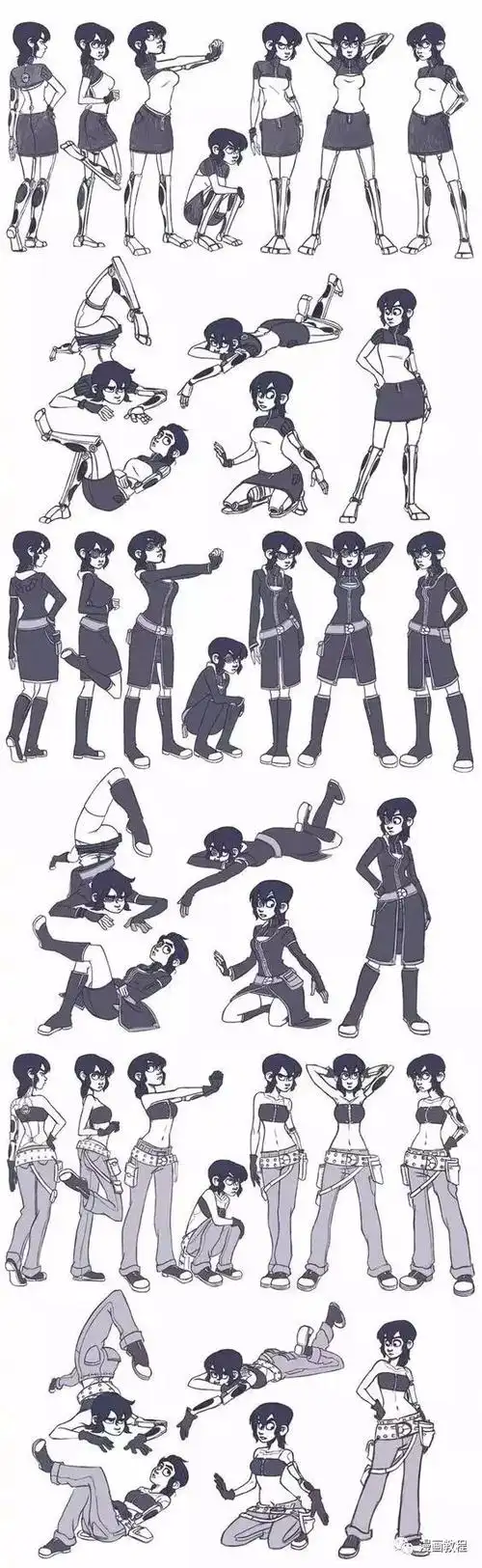 画坑新苦手必看帅气动作组