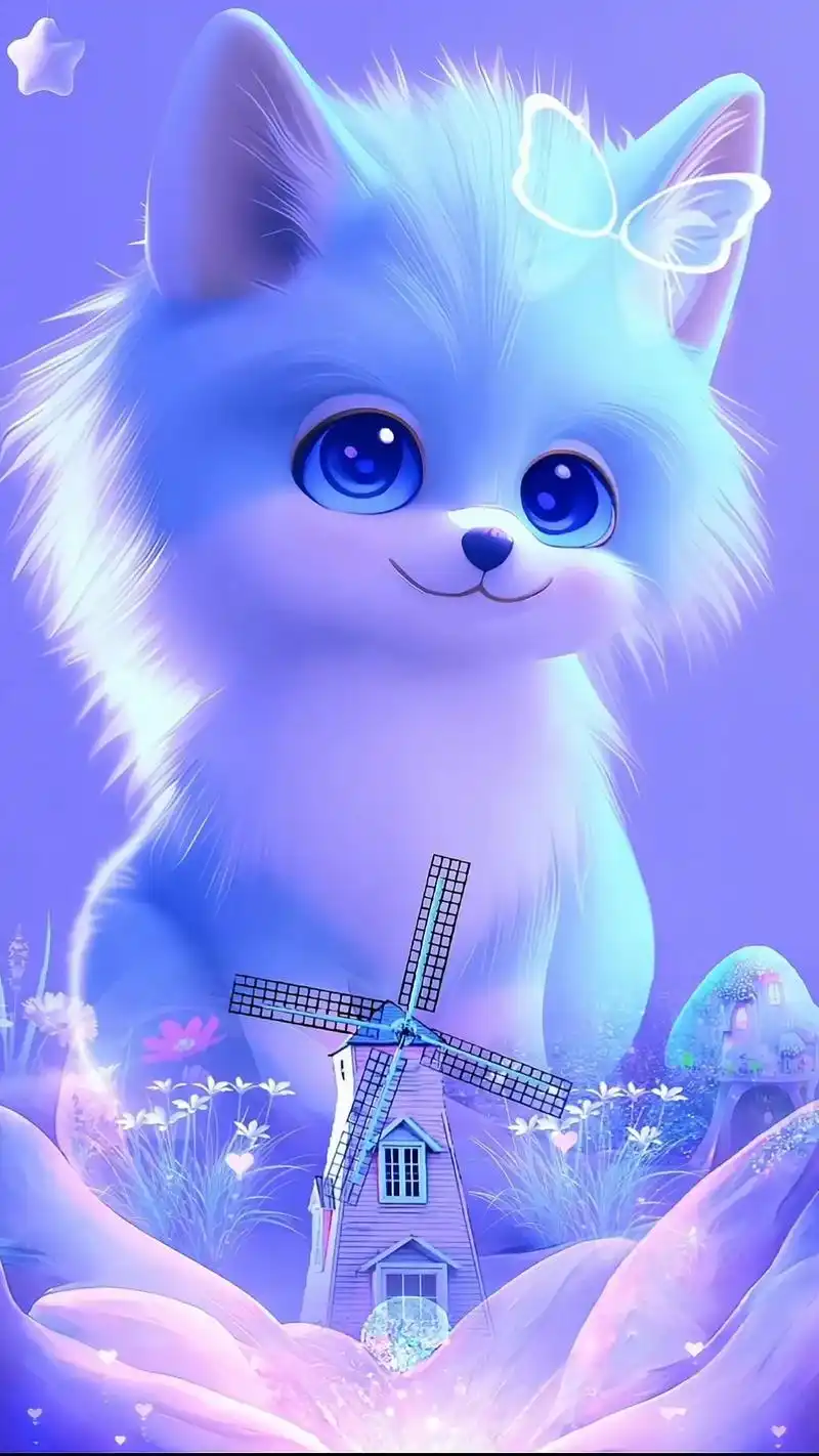 萌萌的小可爱 #生活就是自己哄自己 #这壁纸哇塞吧 - 抖音