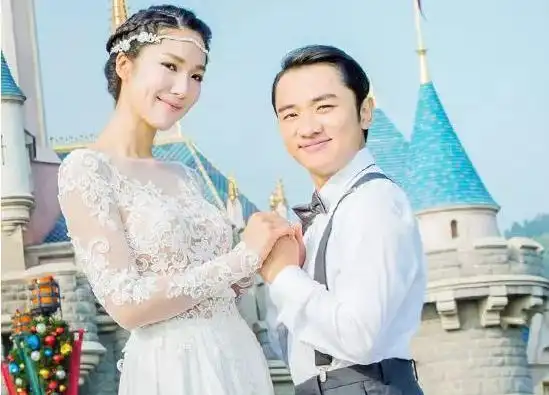 他娶到了自己的挚爱,李亚男.身高175的温哥华华裔小姐冠军.