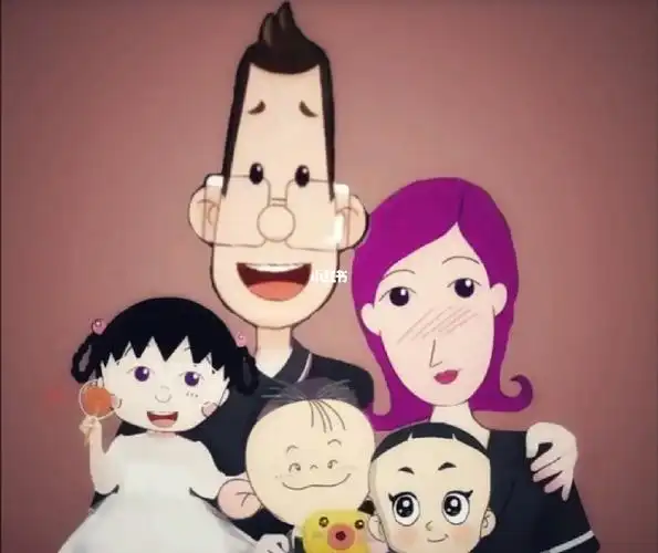 围裙妈妈知道后提出离婚但围裙妈妈没有钱无法扶养大头儿子法院只好把