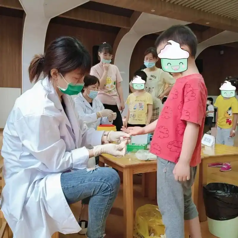 关注幼儿健康我院儿科开展幼儿园入园体检