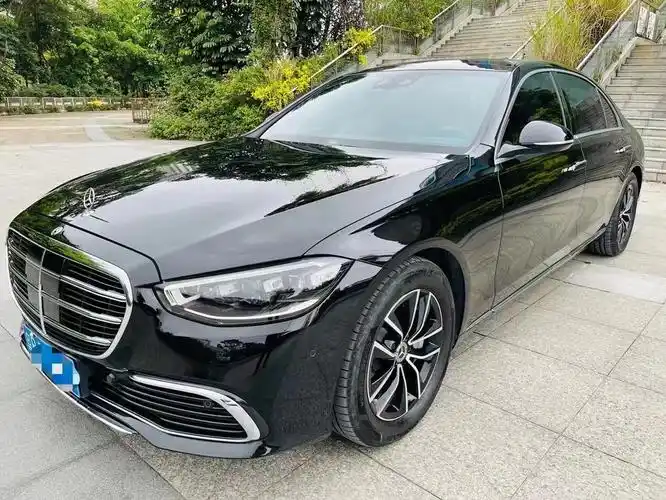 奔驰s400l2021款准新车