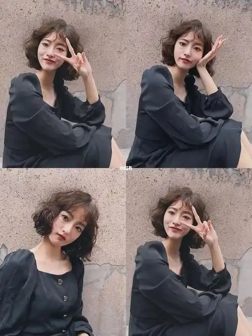 73短发法式烫真的不挑脸型的