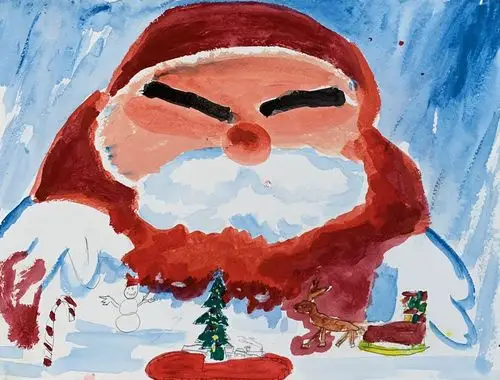 张天乐(tommy)绘画作品(三岁—14岁)